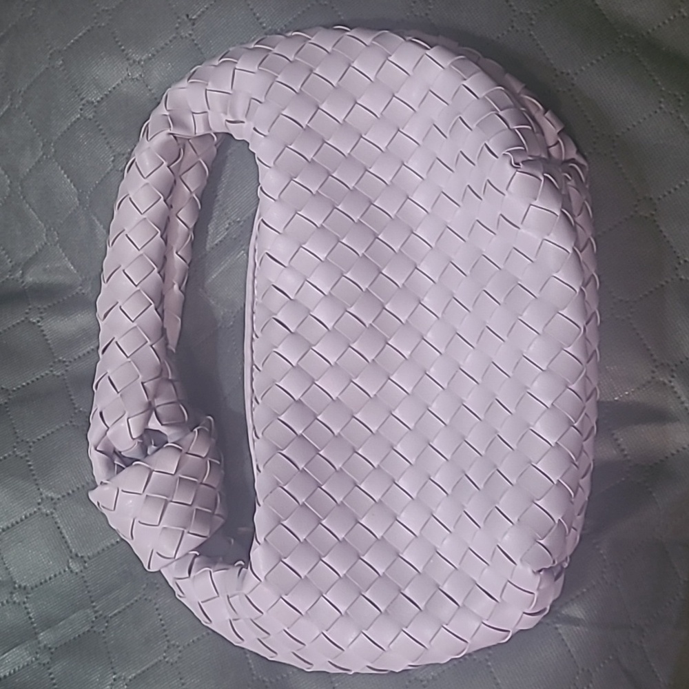 Light Purple Woven Mini Purse